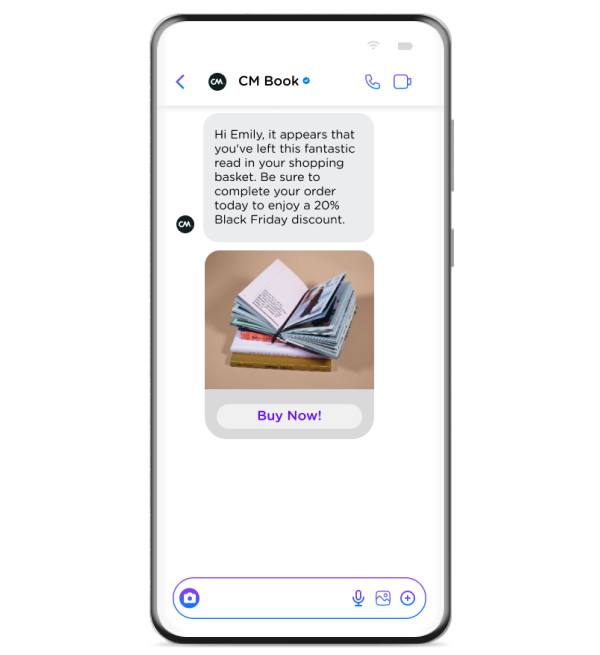 Abandoned card reminder